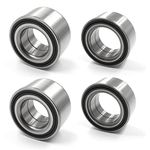 Nakuuly 3514699 3514635 Front and Rear Wheel Bearings Compatible with Polaris Ranger RZR 800/RZR S 800 2010-2014,Ranger 900 XP/Ranger 900 Crew 2013-2016 Replaces # 3585502 3514627, 4pcs