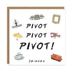 Cardology - Funny New Home Card | Friends TV Show Housewarming Card, Moving Home Cards | Officially Licensed (Pivot)