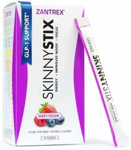 Zantrex SkinnyStix Energy Powder – Increase Energy, Heighten Focus, Boost Mood – 5 Calories – Coffee Bean, Yerba Mate, Cayenne – Berry Fusion30 Servings