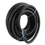 LEIGESAUDIO 20 Feet 9 Conductor Speaker Wire/Cable - 18 AWG 100% Pure OFC, Ultra-Flex and Easy Peel Jacket, Bare Copper with Color Coded Conductors