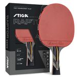 STIGA Raptor Table Tennis Racket - Tournament Level Ping Pong Paddle - ITTF Approved Rubber