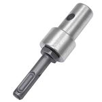 Panthem Round Shank Auger Power Drill Adapter (2 Slots and 2 pits), SDS Plus 1/2-Inch(M13 x 15mm) Fit for Corded Drill and Cordless Drill