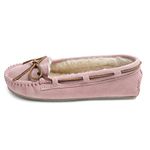 Minnetonka Womens Cally Slipper, Pink Blush, Size 7