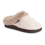 MUK LUKS Women's Suzanne Clog Slippers, Ivory, 5-Numeric_6