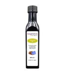 Flax Seed Oil 250ml | Cold Pressed Organic Flax Seed Oil 100% Pure & Natural | Premium UV Blocking Miron Violet Glass | Vegan UK Made