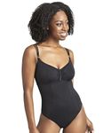 Panache Anya Riva Balconnet Underwire One Piece Swimsuit (SW1300)- Black, Black, 36E