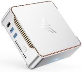 KAMRUI GK3Plus Mini PC with Windows 11, 8GB DDR4 256GB M.2 SSD,12th Alder Lake N97 Mini Desktop PC, 2.5''SSD, Gigabit Ethernet, 2xHDMI+VGA 4K Triple Display Micro PC, VESA/Home/Business Mini Computers