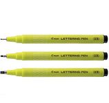 Pilot DR Lettering Pen for Calligraphy - Full Set of 3-1.0mm, 2.0mm, and 3.0mm