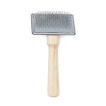 Ancol Heritage Wood Handle Soft Slicker Brush Small