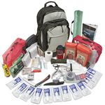 Emergency Zone Stealth Tactical 2-Person, 72-Hour Emergency Survival Kit, Wilderness Survival Gear, Waterproof & First Aid, Food & Water, Ready for Earthquake, Hurricane, Disaster Preparedness