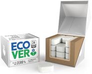 Ecover Zero Dishwasher Tablets, Dishwasher Salt & Rinse Aid Cleaning, Biodegradable Formula, Zero Fragrance, Pack of 1, 24 Tablets