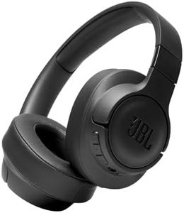 JBL Tune 760 Wireless Noise Cancelling Over-Ear Headphones, Black