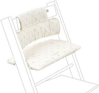 Stokke Tripp Trapp Classic Cushion 2, Wheat Cream - Pair with Tripp Trapp Chair or High Chair for Support & Comfort - Machine Washable