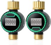 [2 Pack] RESTMO Water Flow Meter, 3