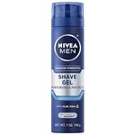 NIVEA Men Protect & Care Moisturizing Shaving Gel (200mL), Shaving Gel for All Skin Types, With Aloe to Protect From Dryness, Allows for a Close Razor Shave