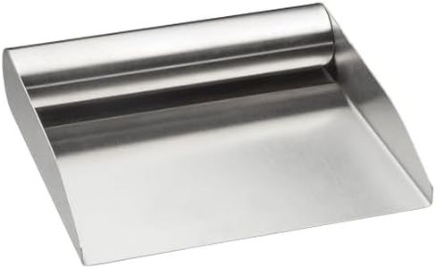 HIC Kitchen Food Scoop, 18/8 Stainless Steel, 6-inch