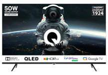 Blaupunkt 108 cm (43 inches) Quantum Dot Series 4K Ultra HD QLED Google TV 43QD7050 (Black)