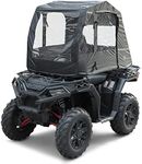 KEMIMOTO ATV Cab Enclosure, Universal Warm ATV Canopy Cover, Winter Full Vision Heavy Duty ATV Cabin Cover Compatible with Polaris Sportsman Fourtrax Can-Am Kawasaki Arctic Cat CFMOTO