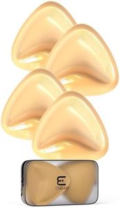 ENBAB Sticky Push Up Bra Inserts 2 Pairs-Double Sided Sticky Waterproof Bra Pads for Volume-Bathing Suit Bikini Inserts