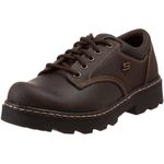 Skechers Women's Parties - Mate Shoe, Chocolate Scuff, 7.5 Regular US