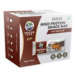 HYP Sugarfree Protein Bar, Oats Brownie (6x40g) | No added Sugar | Triple Blend Protein | 10g Protein Energy Bar | Gluten-free Oats Brownie Protein Bars | Sugarfree Protein Bar | Ready to eat foods