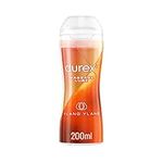 Durex 2 in 1 Massage Lube, Ylang Ylang, Lube for Men & Women Pleasure, 200ml each, Sensual Formula, Water Based Lube