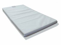 Laura 119x59cm Baby Travel Cot Mattress : British Made with High Grade Density Foam CMHR28