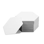 200pcs Paper Piece Templates, 1.5 Inch Hexagon Paper Templates Hexagon Paper Piecing Shapes for Quilting Supplies for Splicing Patchwork