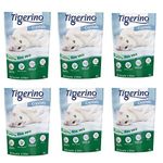 Tigerino Crystals Aloe Vera Cat Litter, Dust-Free-6 X 5L , Very Absorbent, Non-Clumping Litter With A Pleasant Natural Aloe Vera Fragrance, Efficient Silicate Cat Litter, Ultra Anti-bacterial Crystals