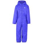 Trespass Dripdrop Fleece Lined Insulated All-in-one suit (18-24 Months, Spectre Blue)