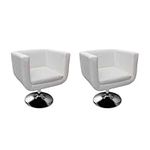 2 Pcs Mid Century Accent Chairs, Ar