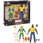 Marvel Legends Series Iron Fist and Luke Cage, Marvel 85th Anniversary Comics Collectible 6-Inch Action Figures