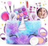 Kids Makeup Kit for Girl with Purpl