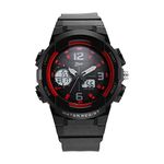 Zoop by Titan Quartz Analog Digital Black Dial Plastic Strap Watch for Kids-NR26026PP03W