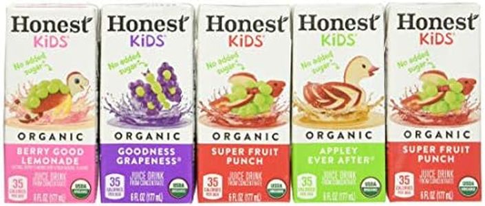 Honest Kids Honest Kids Organic Juice Boxes, 6 Fl Oz, Pack of 40