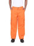 Bang Safety Cargo Pant - 6 Pockets, Orange Color, 220 GSM Industrial Workwear