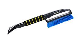 MICHELIN Car Ice Scraper with Broom | Ice Scraper with Snow Brush and Non-Slip Soft Grip | 2 in 1 Car Scraper with Snow Brushes