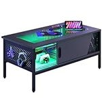 Bestier 42 Inch LED Coffee Table wi