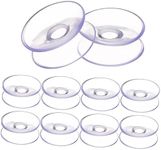 Ciieeo 10pcs Clear Desk Pad 2 Sided