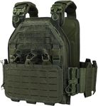BOMTURN Tactical Vest for Men Quick Release Laser-Cutting Modular Vest for Outdoor