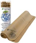 Frogg Toggs Chilly Pad Cooling Towel, Unisex-Adult, Frogg Toggs The Original Chilly Pad Cooling Towel Sand, 919185, Sand, One Size