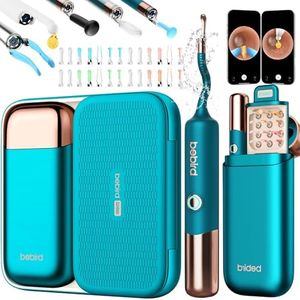 Bebird Earsight Ultra 2K Ear Wax Removal Tool Camera,Pain-Free Ear Cleaner with HD Otoscope,Visual Ear Pick Tweezers, Safe Silicone Tips,Ear Cleaning Kit for Family, FSA HSA Eligible (Green)