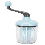 Miskall Cream Mixer Automatic Manual Whipped Cream Dispenser Professional Cream Whipper Maker for Shop Kitchen Salad Dressings Frothy Drinks Milk Frother Foam Maker