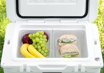 Beast Cooler Accessories 2-Pack of Yeti Compatible Dry Goods Trays - Fit Side-by-Side and Only Compatible with The YETI Tundra 35 or 45 Coolers- Specifically Designed to Fit Your Yeti Cooler