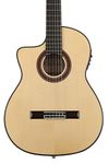 Cordoba Guitars 6 String Acoustic-Electric Guitar, Left Handed, Natural, Full (GK Studio Lefty)