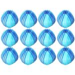 Ljxyloog 12Pcs Pet Hair Remover for Laundry,Reusable Dryer Washing Balls Hair Lint Remover Laundry Ball, Pet Hair Laundry Catcher for Laundry