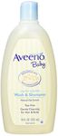 AVEENO Baby Wash & Shampoo 18oz - 2 pack --