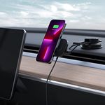 Spigen OneTap Pro 3 (MagFit) Designed for MagSafe Wireless Car Charger Dashboard, Windshield, & Screen Mount Compatible with iPhone 16 Pro Max, 16 Pro, 16 Plus, 16, 15, 14, 13, and 12 Series