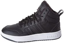 adidas NEO Mens HOOPS 3.0 MID WTR black/black/white 8