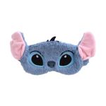 FAMILIO-Cartoon Eye Mask Sleep mask Kids Eye Mask Plush Sleep Eye Mask Soft and Comfortable Sleep Eye Mask for Travel Meditation Sleep Masks Adjustable Sleeping Mask for Boys and Girls (Blue)